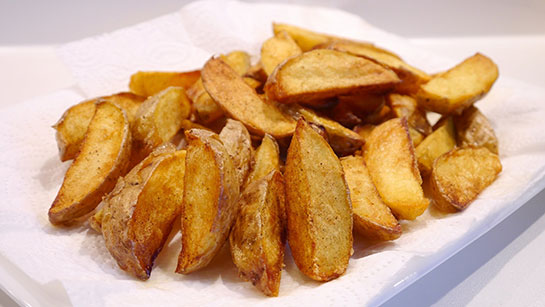 Elma Dilim Patates Kızartması